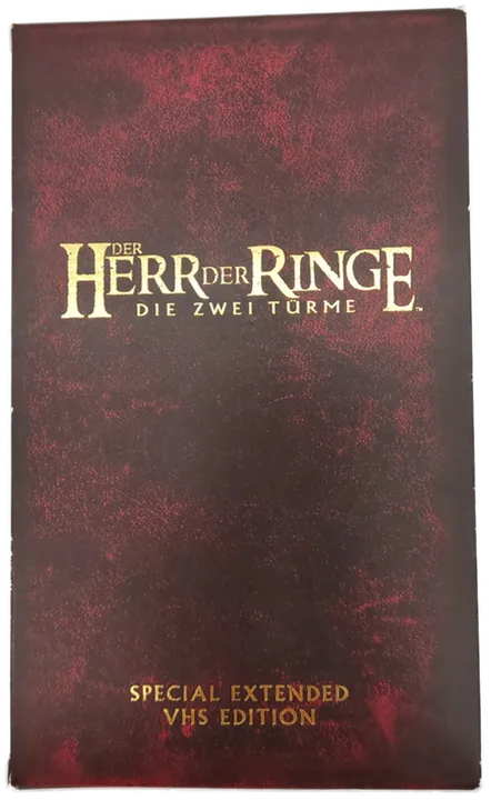 DER HERR DER RINGE VHS Die zwei Türme - Bild 1