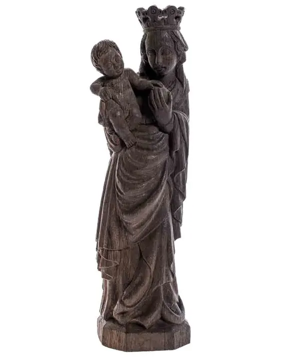 Heiligenfigur Madonna mit Jesuskind - Bild 1