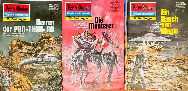 Taschenbücher Perry Rhodan 3. Auflage Konvolut 29 Stück  - Bild 2