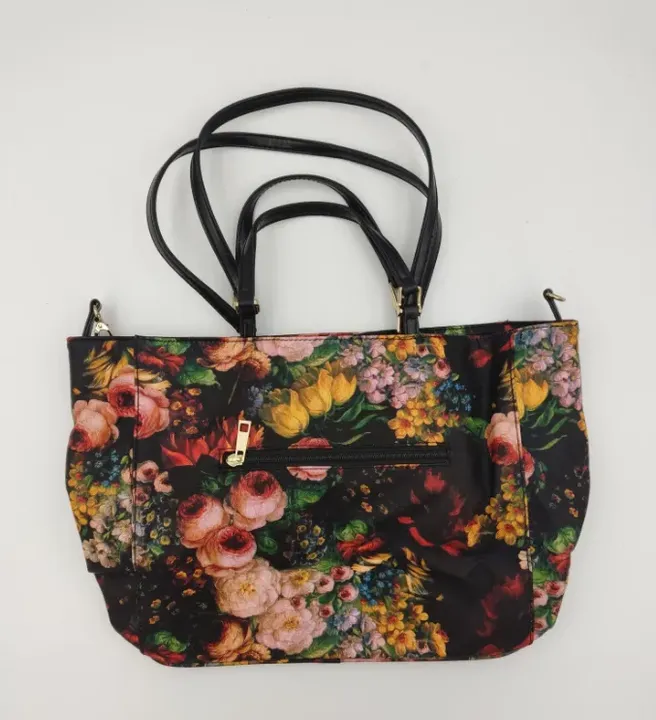 Gabor Damen Handtasche mit buntem Blumenmuster - 41cm x 24cm  - Bild 3