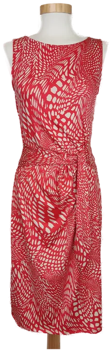 Esprit Damen Kleid rot/weiß gemustert - S/36 - Bild 1