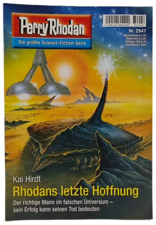 Romanheft Perry Rhodan Rhodans letzte Hoffnung Erstauflage Nr.2947 - Bild 1