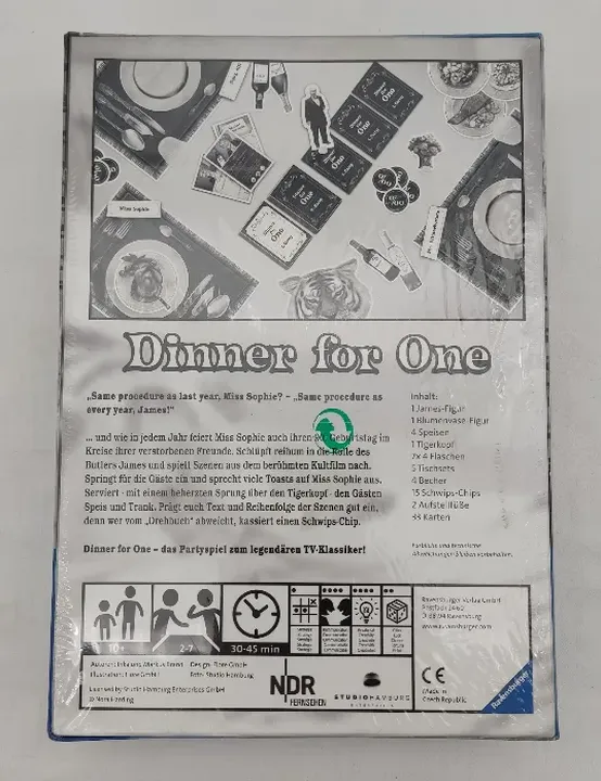 Ravensburger -Der 90. Geburtstag oder Dinner for One - Gesellschaftsspiel - Bild 3