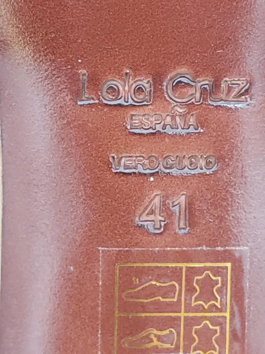 Lola Cruz Damen Sandale beige Gr. 41 - Bild 6