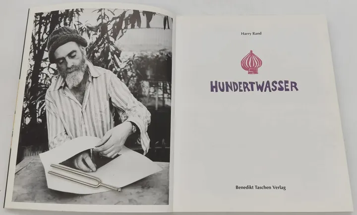  Buch/Bildband Hundertwasser von Harry Rand 1993 - Bild 2