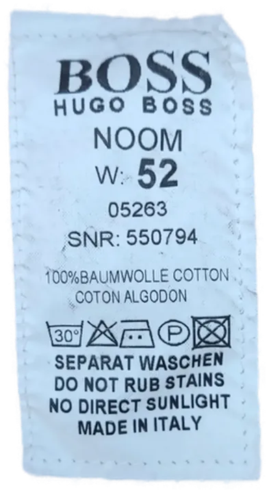 Boss Herren Hose gelb Gr. W 52 - Bild 4
