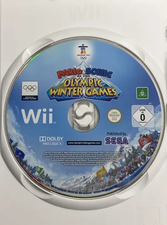 Mario und Sonic Olympic Winter Games - Wii Spiel  - Bild 4