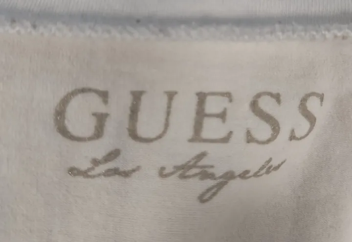 GUESS Damen T-Shirt weiß - XS  - Bild 4