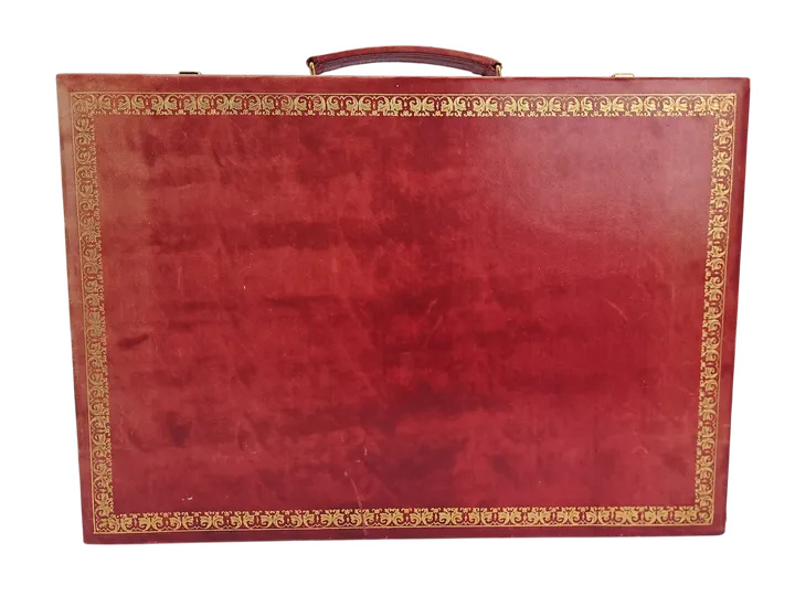 Backgammon Koffer aus Leder - Gesellschaftsspiel - Bild 2