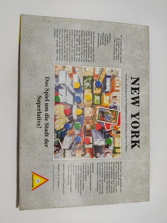New York 1995 Piatnik Brettspiel - Bild 2