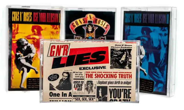 Guns N' Roses Rare Kassetten für Fans! - Bild 1