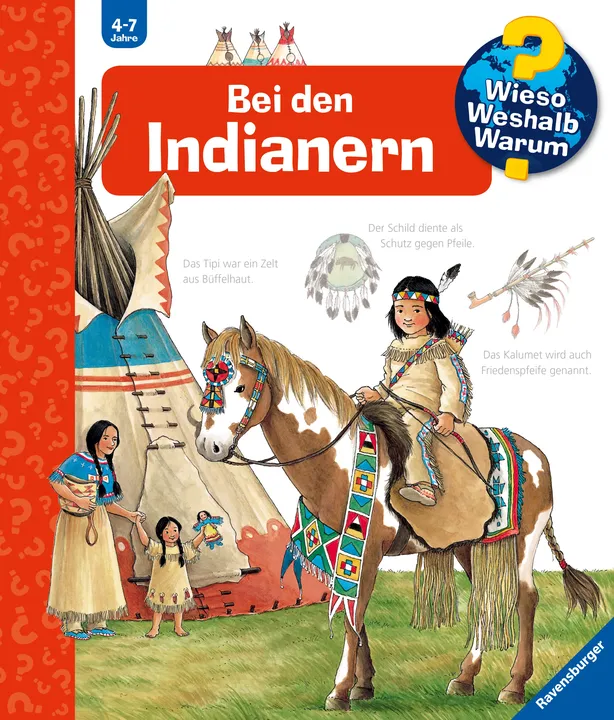 Wieso? Weshalb? Warum?, Band 18: Bei den Indianern - Angela Weinhold - Bild 1