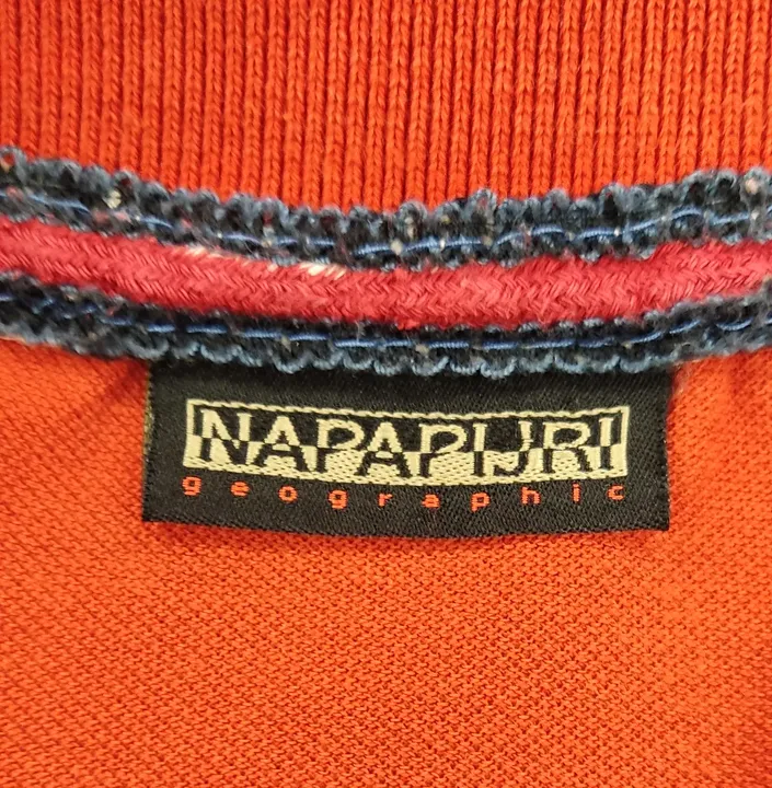 Napapijri Herren Shirt orange Gr. L - Bild 4