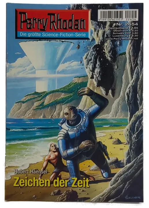 Romanheft Perry Rhodan Zeichen der Zeit Erstauflage Nr.2654 - Bild 2