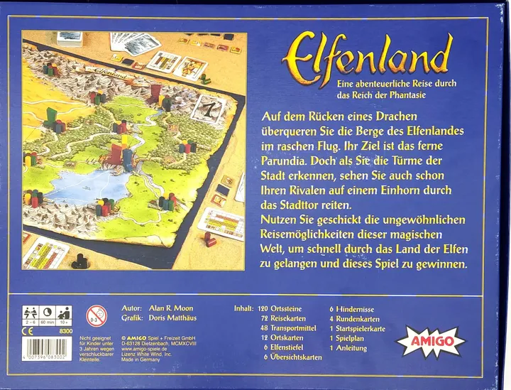 Elfenland - Gesellschaftsspiel - AMIGO - Bild 2