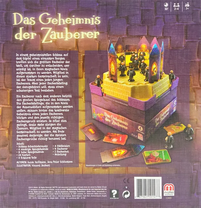 Das Geheimnis der Zauberer - Gesellschaftsspiel - Mattel Games  - Bild 2