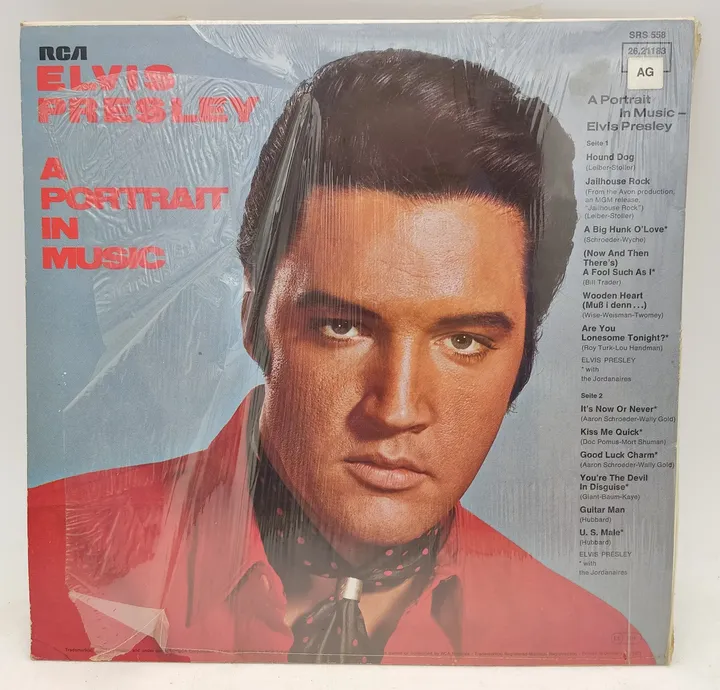 Langspielplatte - Elvis Presley - A Portrait in Music - Bild 3