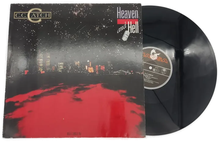 C.C.Catch - Heaven and Hell Vinyl Schallplatte  - Bild 2