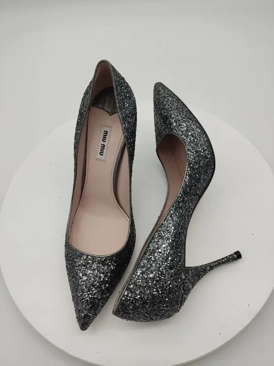 Miu Miu Glitzernde Damenpumps in Größe 41,5 – Perfekt für Party und Abendmode - Bild 2