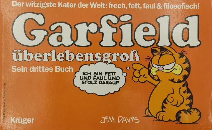 Garfield bigger than life - Jim Davis - Bild 1