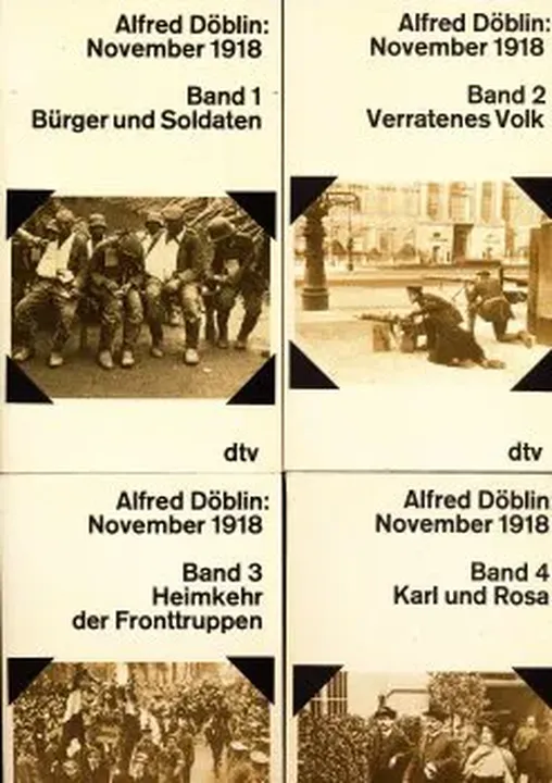 Alfred Döblin - November 1918. Eine deutsche Revolution (4 Bände) - Bild 2