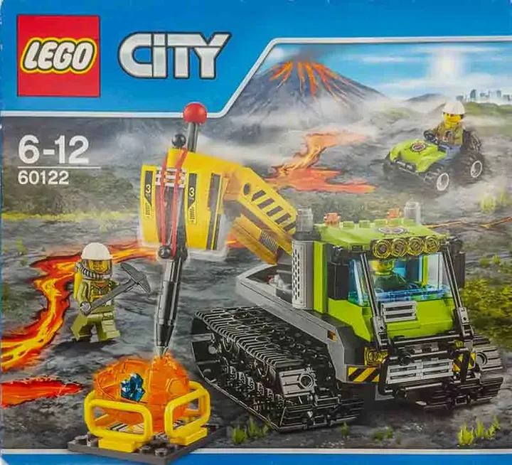 LEGO City Vulkan Raupe 60122 - Bild 1