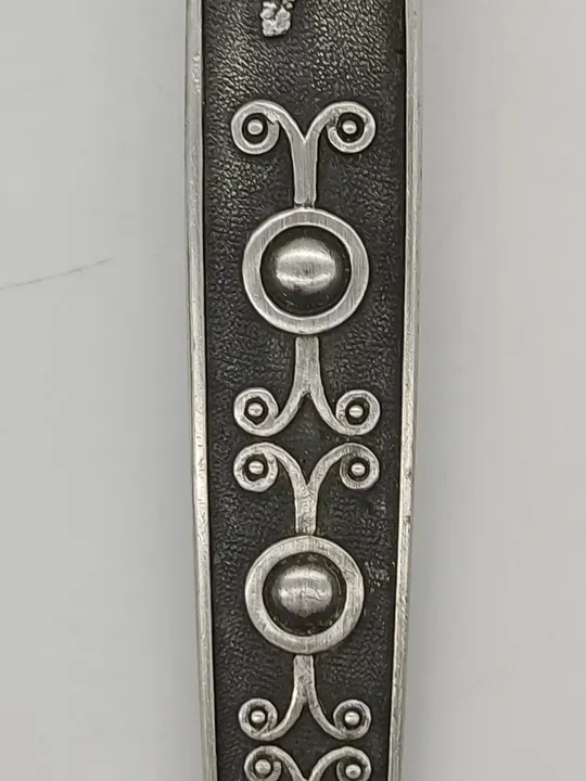 Pewter Haugrud Norway - Vintage Salatbesteck - Bild 4