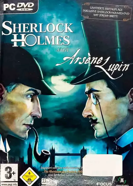 PC Game 2 DVD-ROM Sherlock Holmes jagt Arsène Lupin - Bild 1