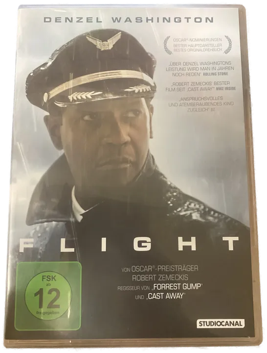 Denzel Washington - Flight - DVD - Bild 1