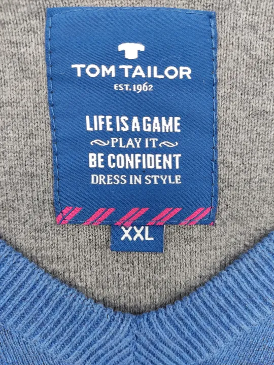 Tom Tailor Herren Pullover blau Gr.XXL - Bild 5
