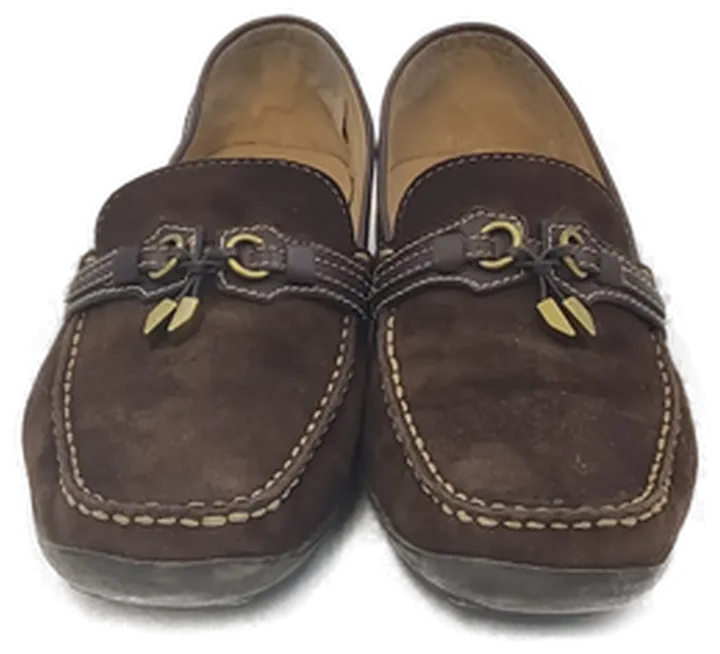 Geox Herren Schuhe Rauleder braun Gr. 41 - Bild 2