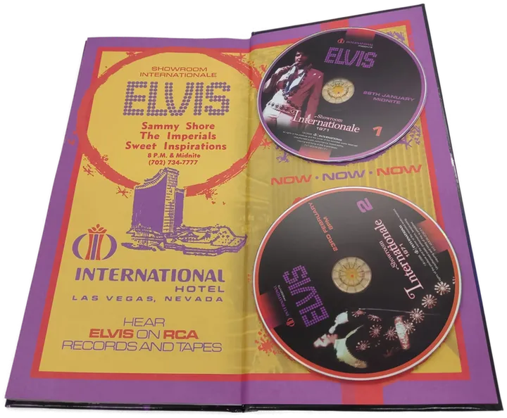 INTERNATIONAL - ELVIS Showroom Internationale 1971 (Buch Set mit 2 CD's) - Bild 4