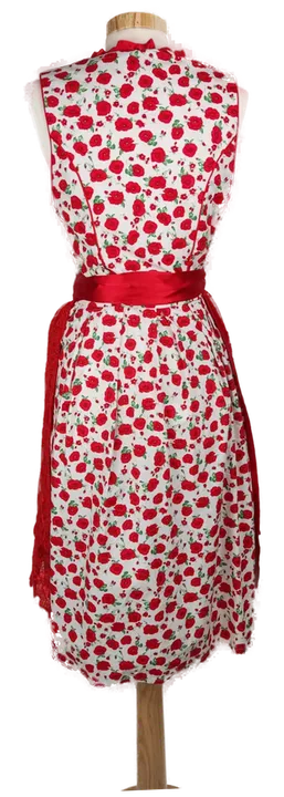 Engel Dirndl Damendirndl rot/weiß - M/38 - Bild 2