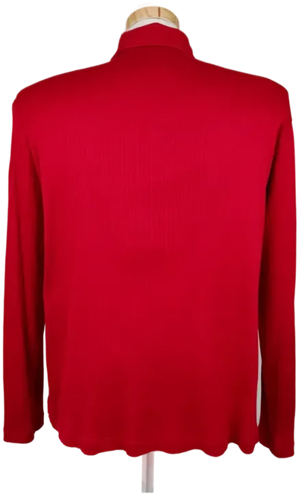 Hugo Boss Herren Longsleeve Shirt, rot - Gr. L - Bild 2