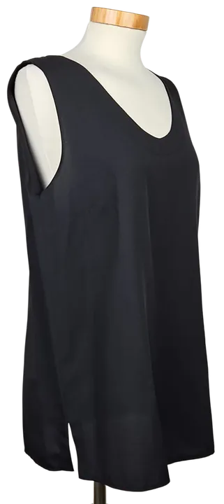 Rena Moden Vintage Damen Top, schwarz - Gr. L  - Bild 3
