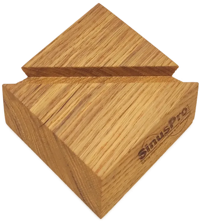 Sinus Pro Handyhalterung aus Holz braun  - Bild 2