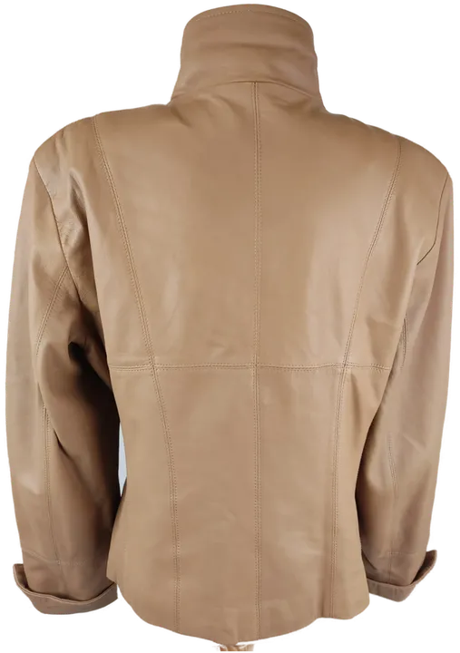 MADELEINE Damen-Lederjacke beige - XL/42 - Bild 2