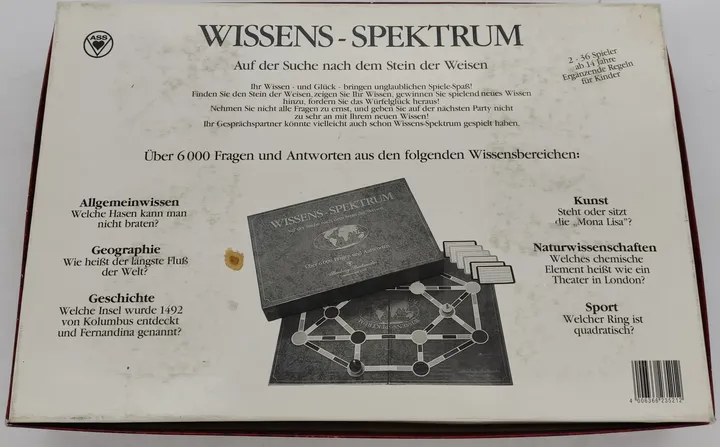 Wissens-Spektrum Gesellschaftsspiel 