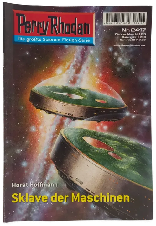 Romanheft Perry Rhodan Sklave der Maschinen Erstauflage Nr. 2417 - Bild 2