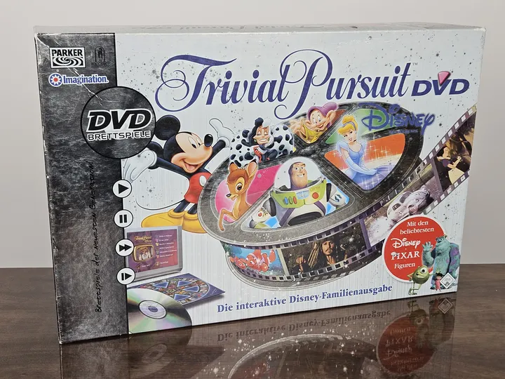 Trivial Pursuit DVD Disney Edition - Gesellschaftsspiel - Parker  - Bild 1