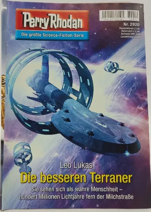 Romanheft Perry Rhodan Die besseren Terraner Erstauflage Nr.2920 - Bild 1