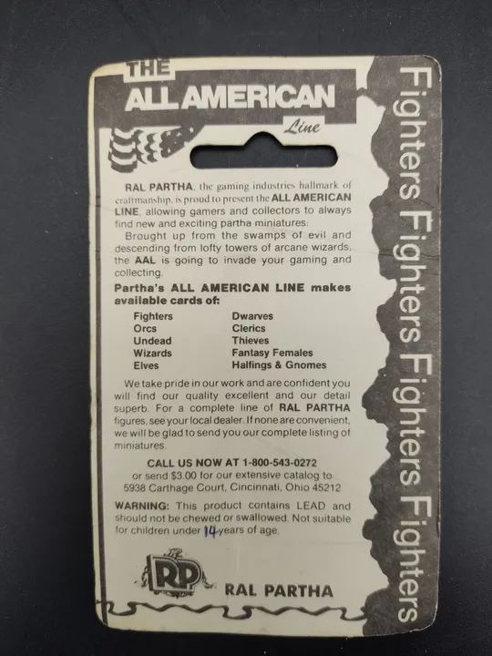 Ral Partha - All American Line Minifiguren - Set mit 20 Stück - Bild 10