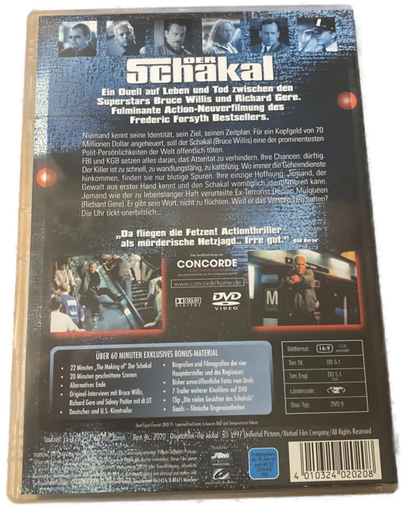 Der Schakal - DVD - Bild 2