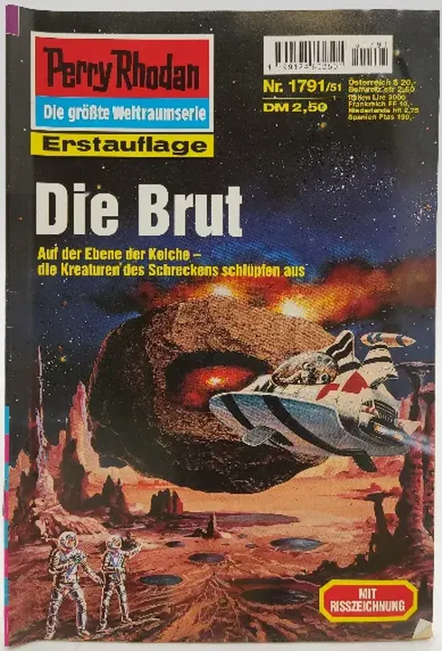 Romanheft Perry Rhodan Die Brut Erstauflage Nr.1791 - Bild 1