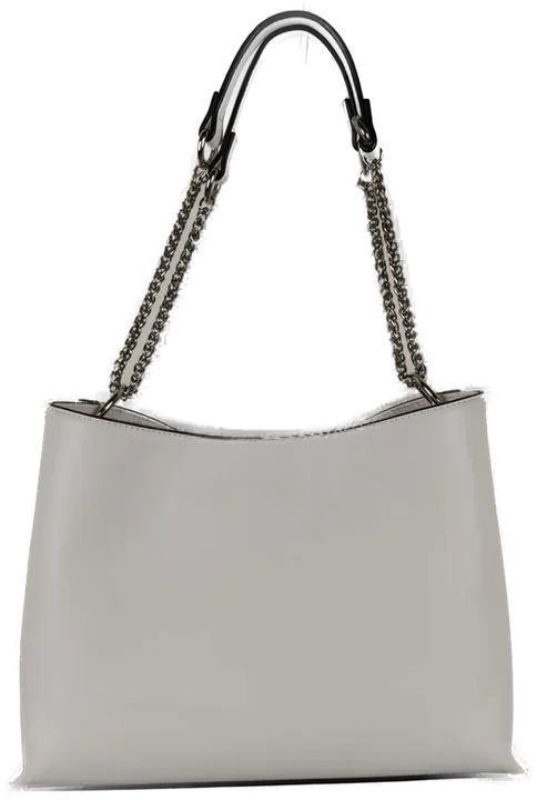 The Bag - Hochwertige weiße Damen Handtasche aus Kunstleder mit vielen Staufächern (Frühling/Sommer) - Bild 2