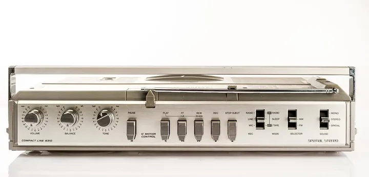 Philips D8310 Stereo Radio Cassetten Recorder  1983 - Bild 3