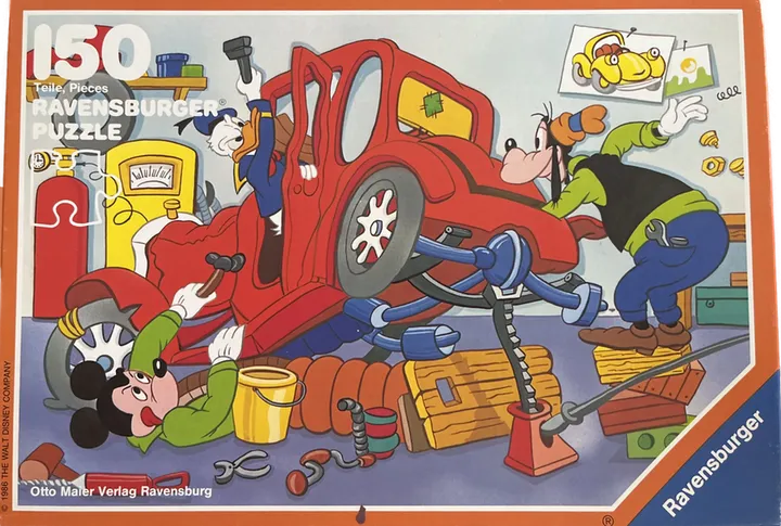 RAVENSBURGER Retro Puzzle Mickey Mouse  