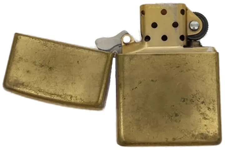 Zippo Feuerzeug Messing – Original, Made in USA (2009) - Bild 3