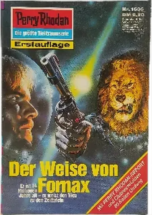 Romanheft Perry Rhodan Der Weise von Fornax Erstauflage Nr. 1536 - Bild 1