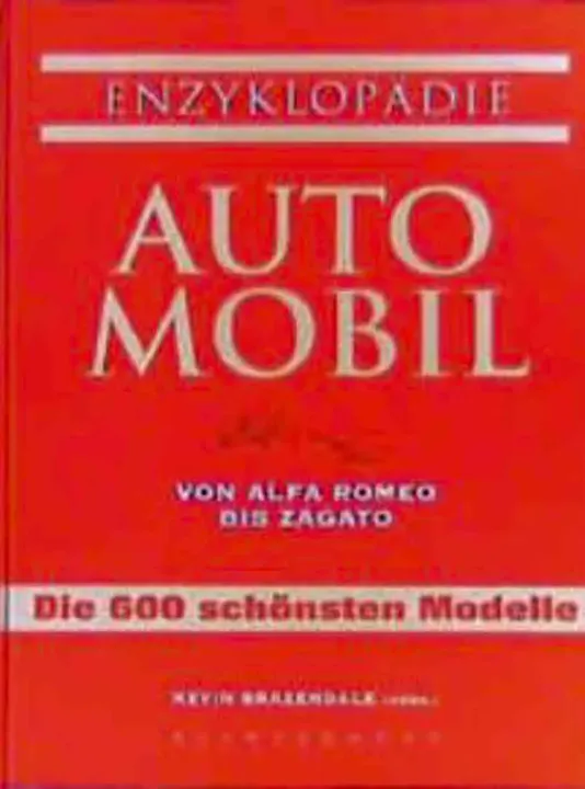 Enzyklopädie Automobil - Kevin Brazendale - Bild 1